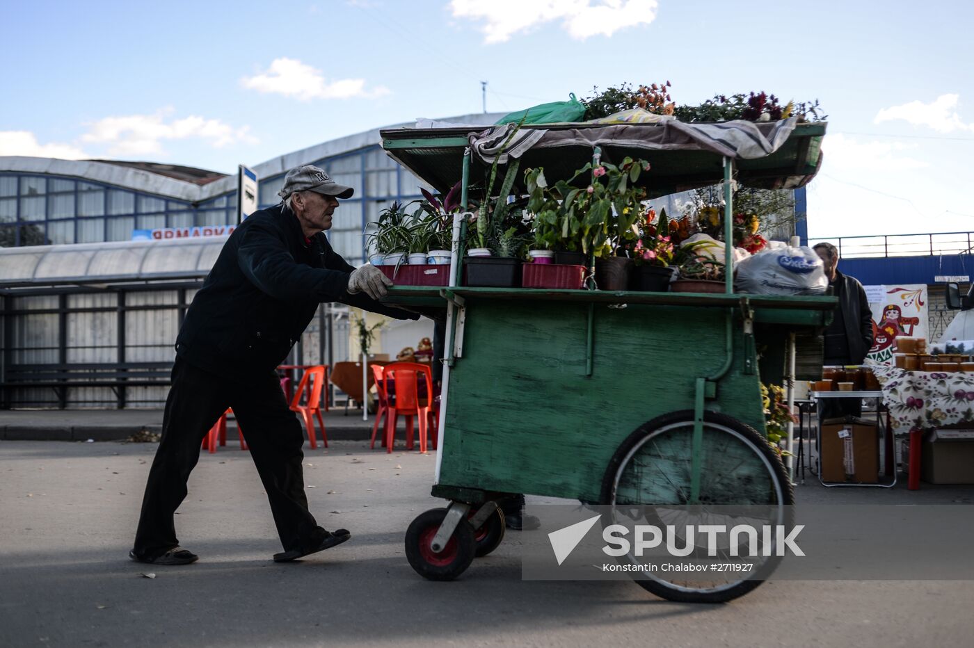 Agricultural fair in Veliky Novgorod