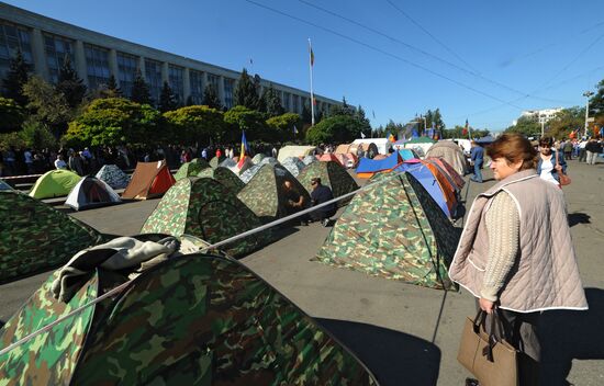Protests in Chisinau