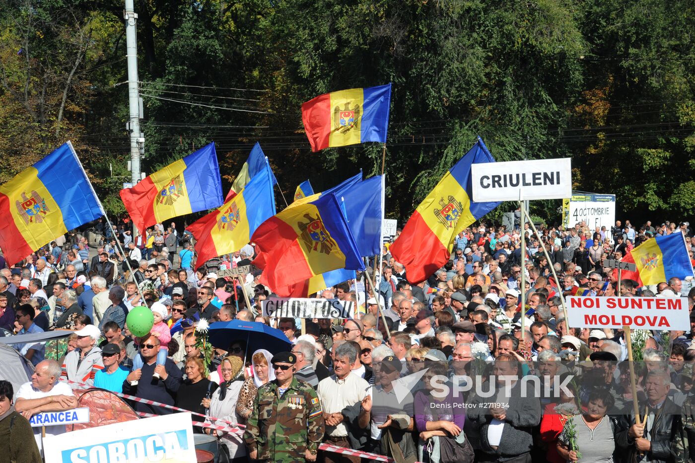 Anti-government protests in Chisinau