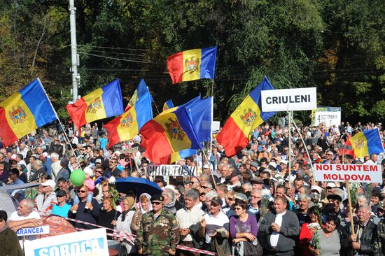 Anti-government protests in Chisinau