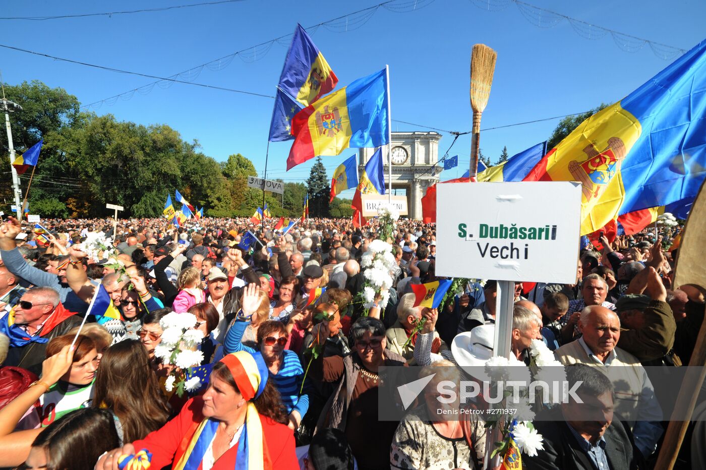 Anti-government protests in Chisinau