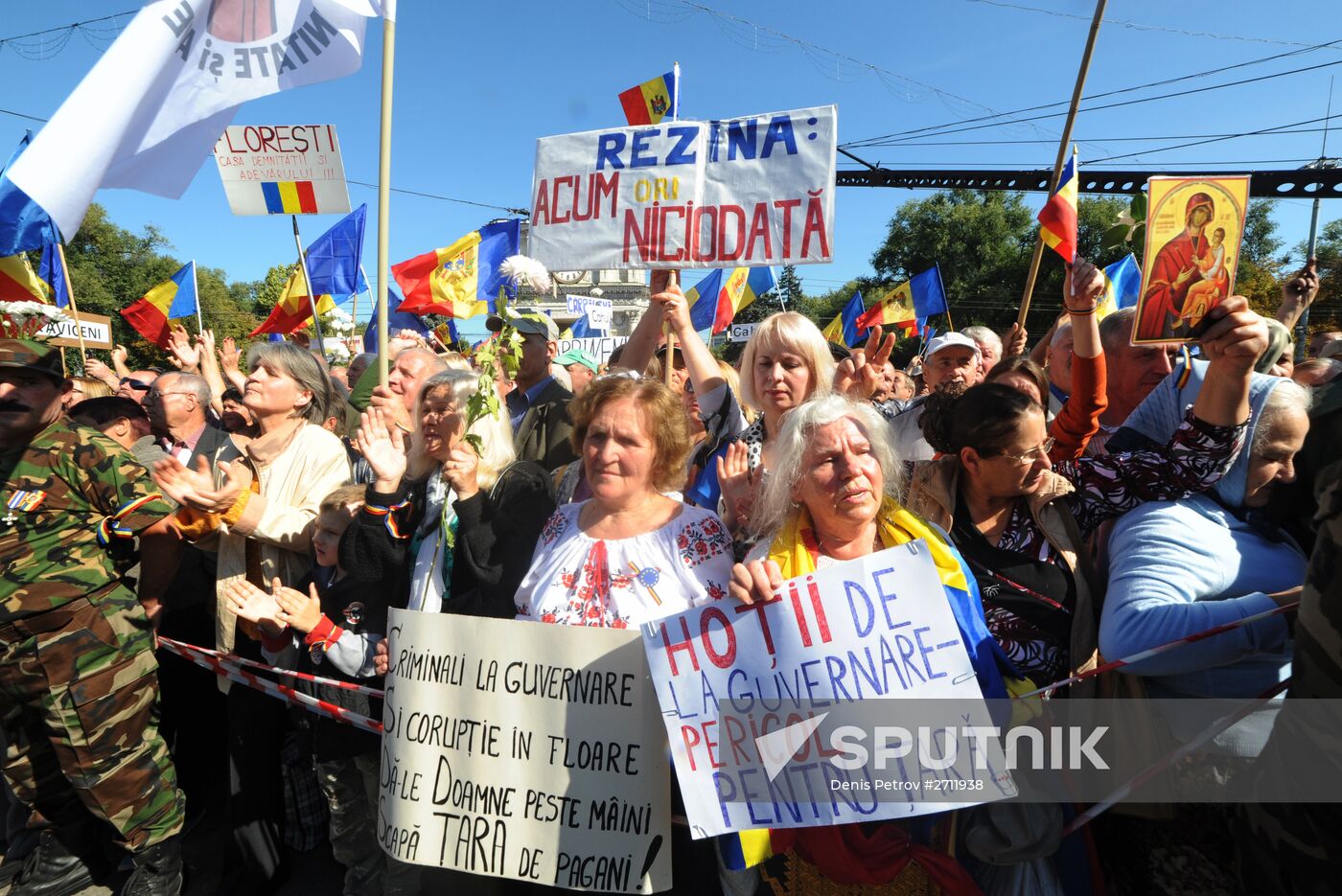 Anti-government protests in Chisinau