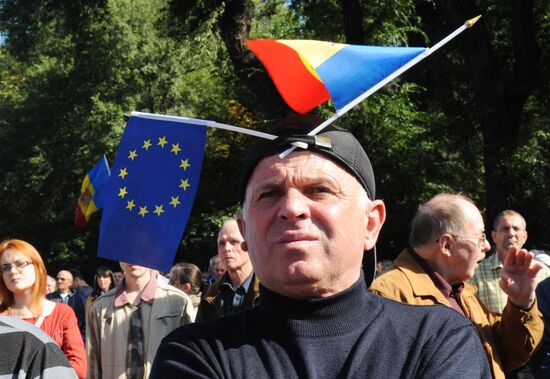 Anti-government protests in Chisinau