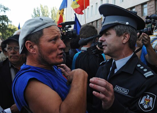 Anti-government protests in Chisinau