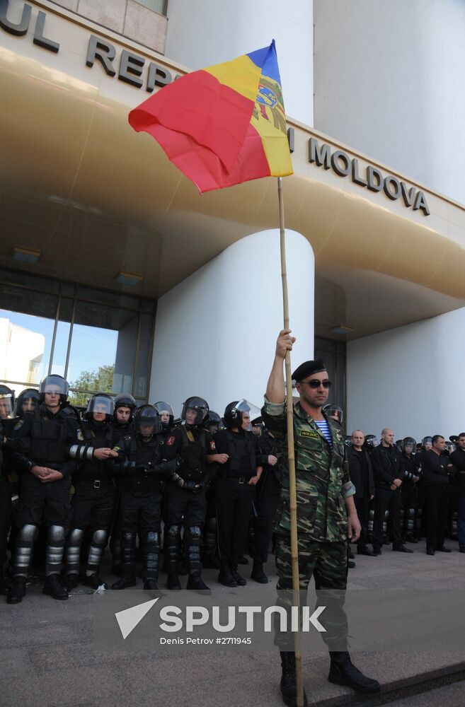 Anti-government protests in Chisinau