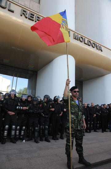Anti-government protests in Chisinau