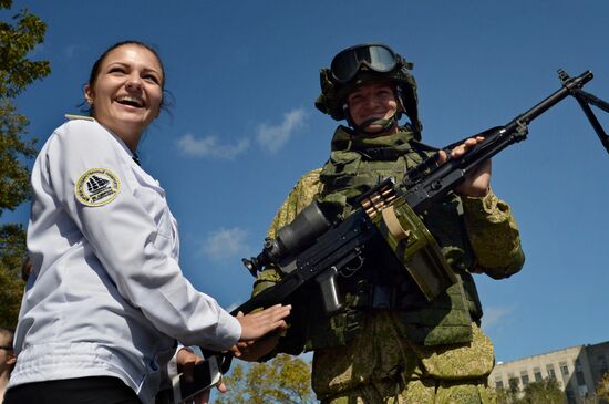 Russian Defense Ministry's Innovation Day exhibition opens in Vladivostok