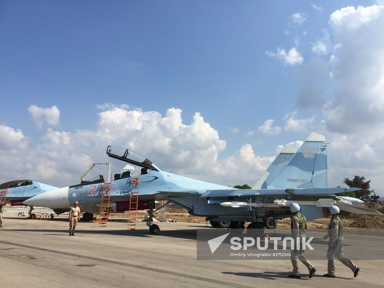 Russian tactical group seen at Hmeimim aerodrome in Syria