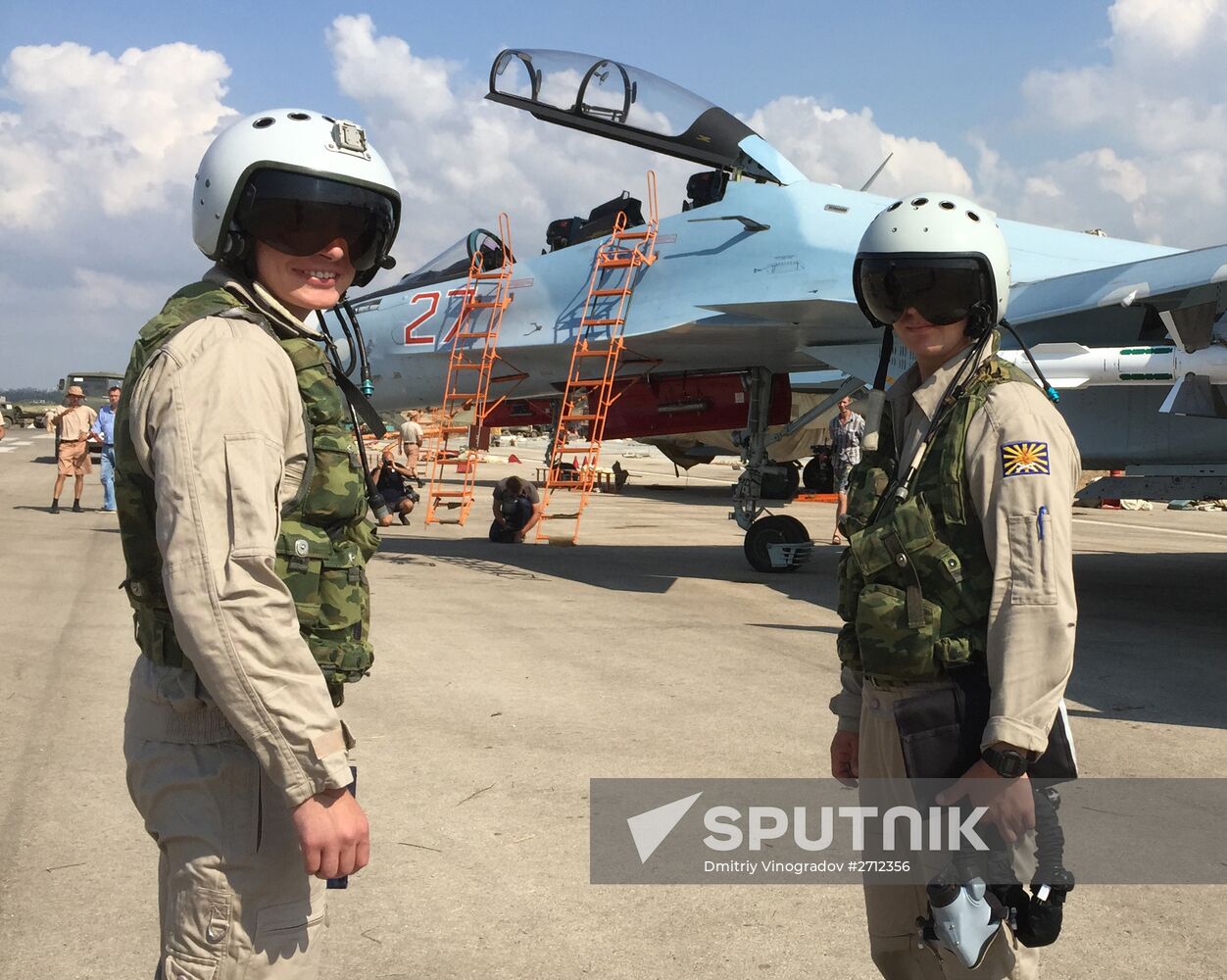 Russian tactical group seen at Hmeimim aerodrome in Syria