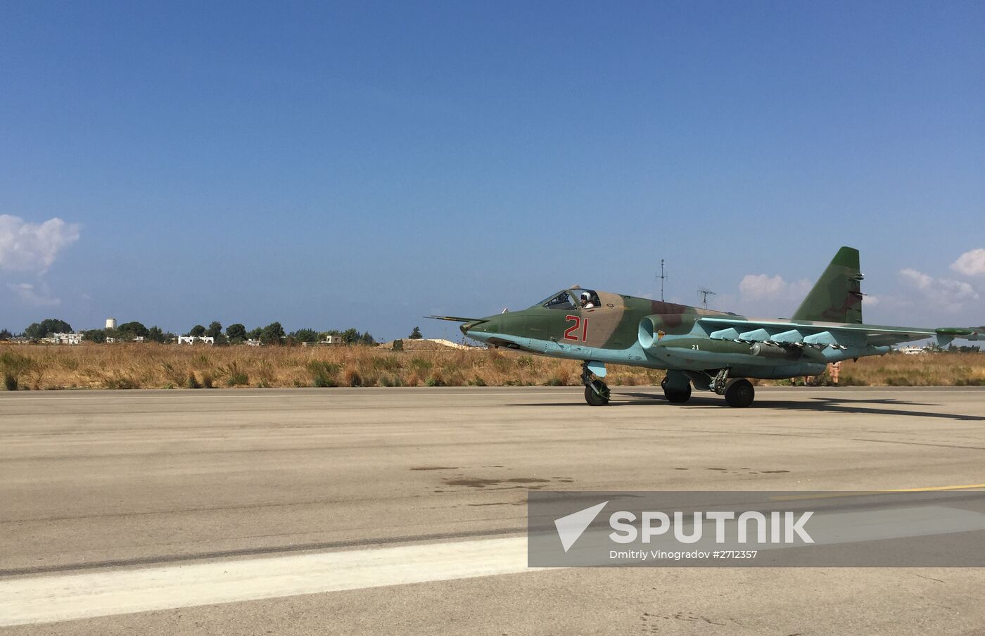 Russian tactical group seen at Hmeimim aerodrome in Syria