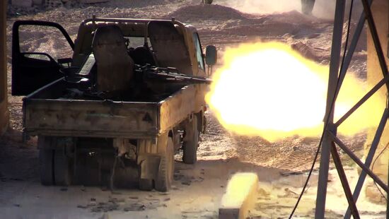 Military action near Damascus