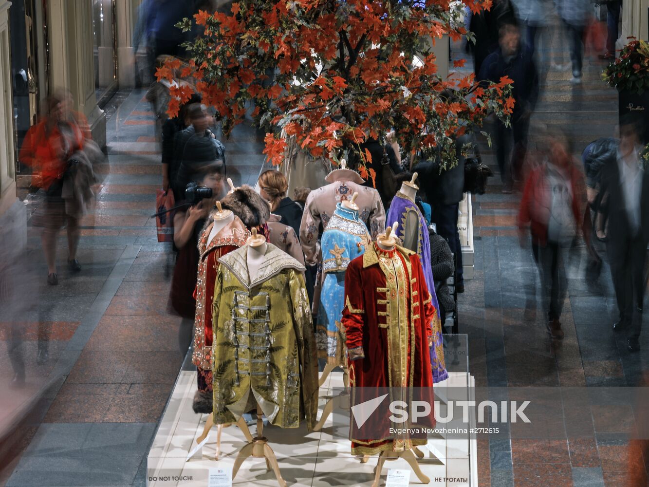 Ancient Costume in Films exhibition by Gorky Film Studios opens at GUM department store