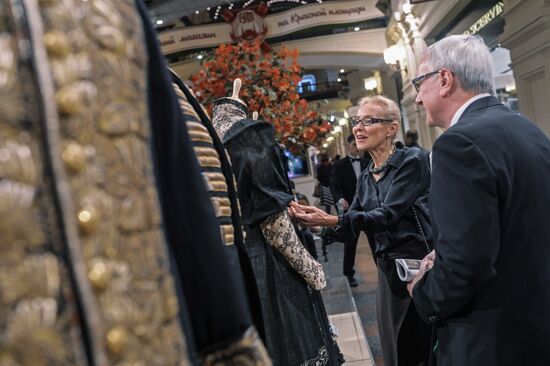 Ancient Costume in Films exhibition by Gorky Film Studios opens at GUM department store