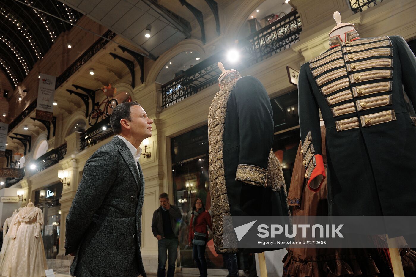 The Ancient Costume in Films exhibition of the Gorky Film Studios opens in GUM shopping centre