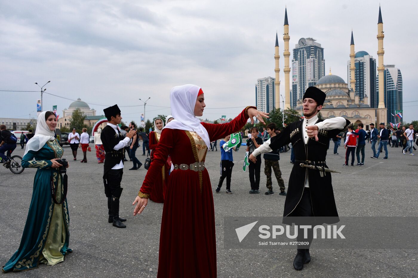 Grozny celebrates City Day