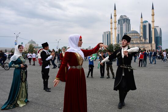 Grozny celebrates City Day