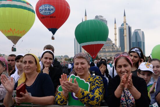 Grozny celebrates City Day