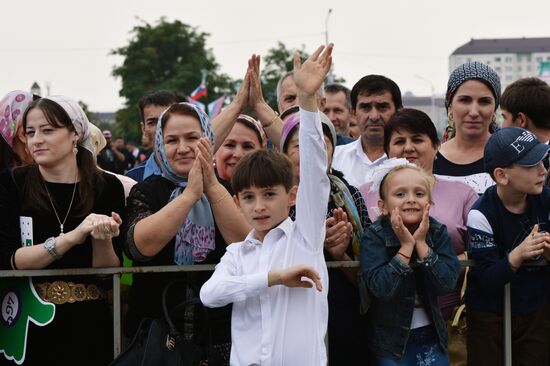 Grozny celebrates City Day
