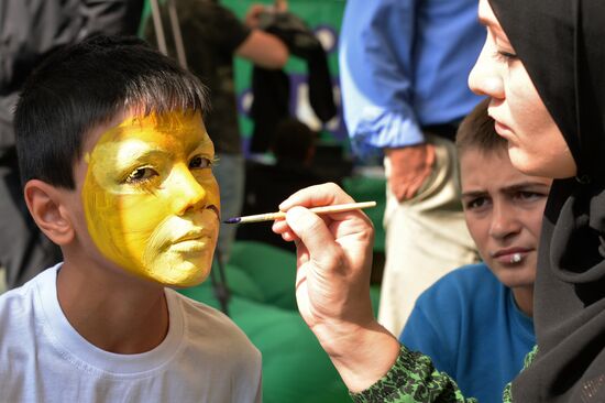 Grozny celebrates City Day