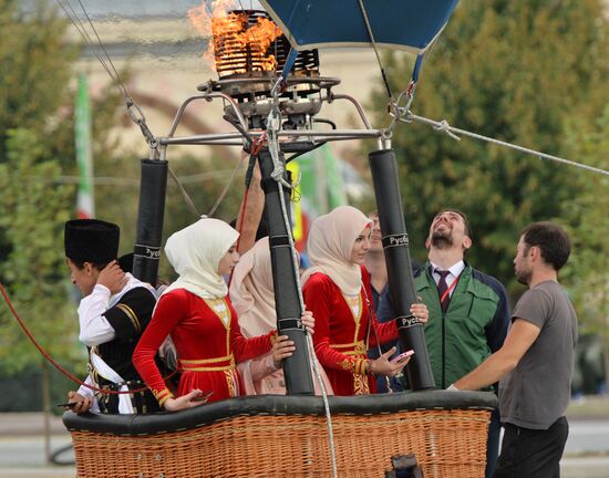 Grozny celebrates City Day