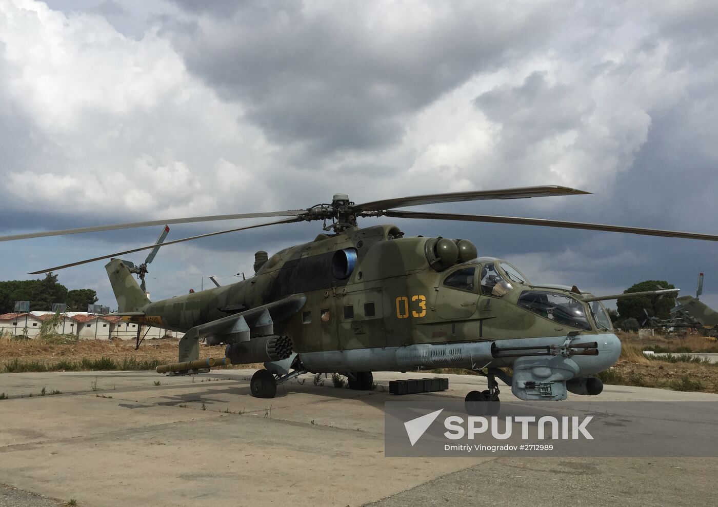 Russia uses helicopters in the operation against the IS in Syria