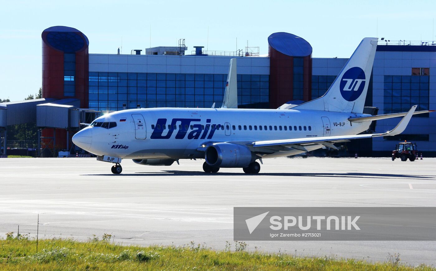 Khrabrovo Airport in Kaliningrad