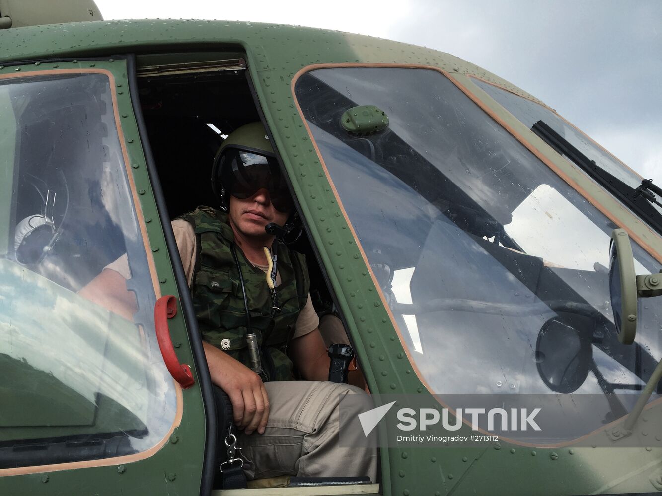 Russia uses helicopters in the operation against the IS in Syria