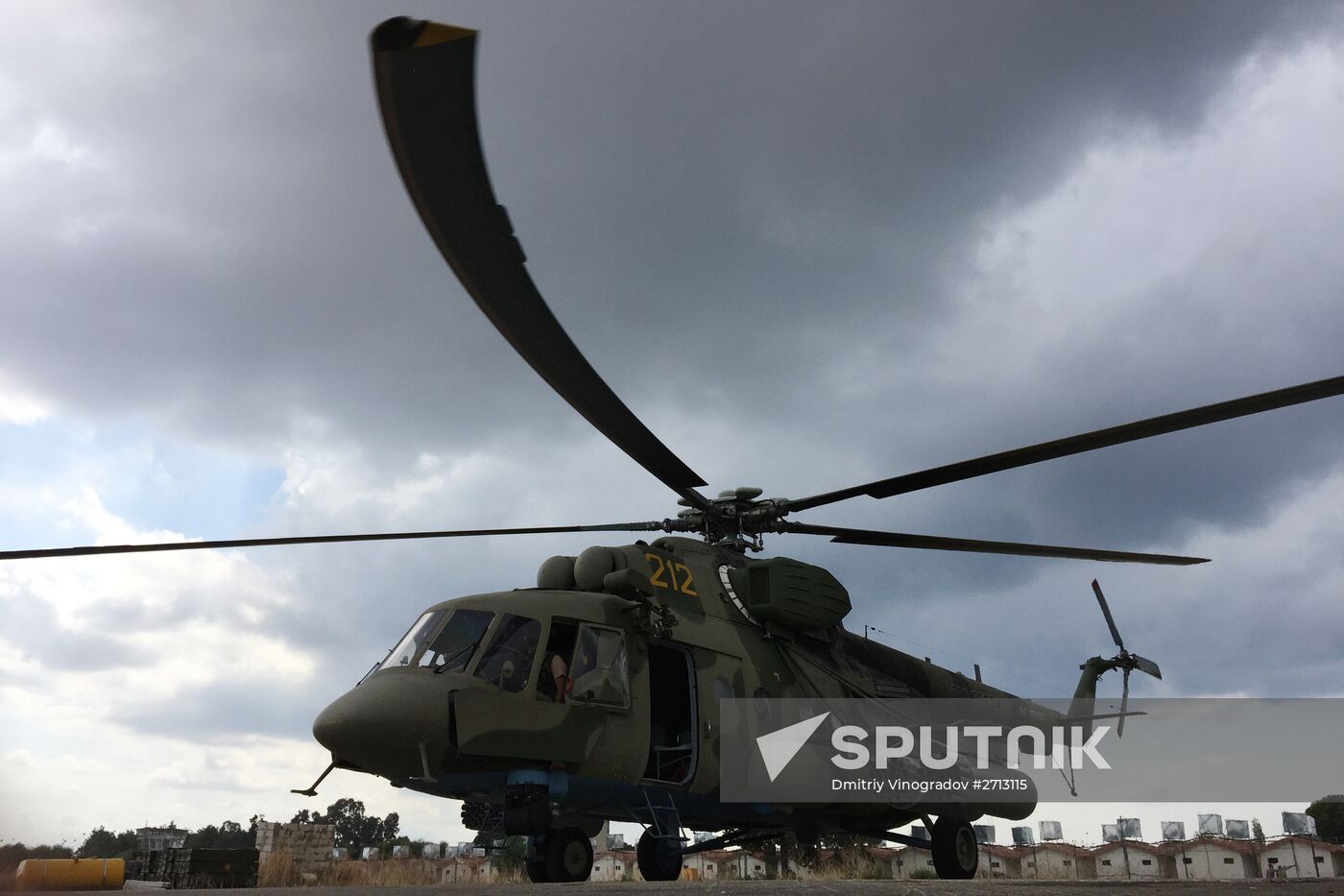 Russia uses helicopters in the operation against the IS in Syria