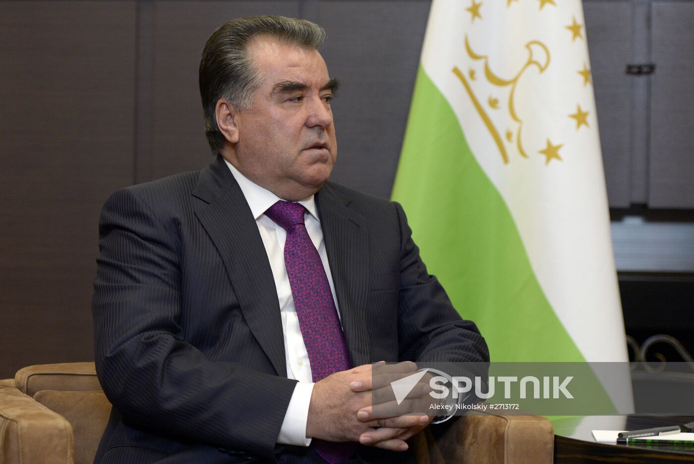 President Vladimir Putin's working meeting with Tajik President Emomali Rahmon