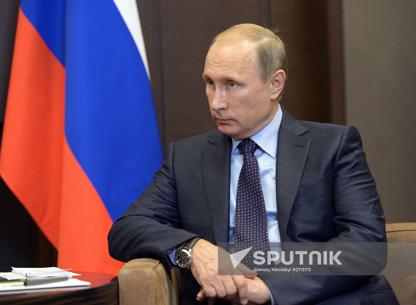 President Vladimir Putin's working meeting with Tajik President Emomali Rahmon