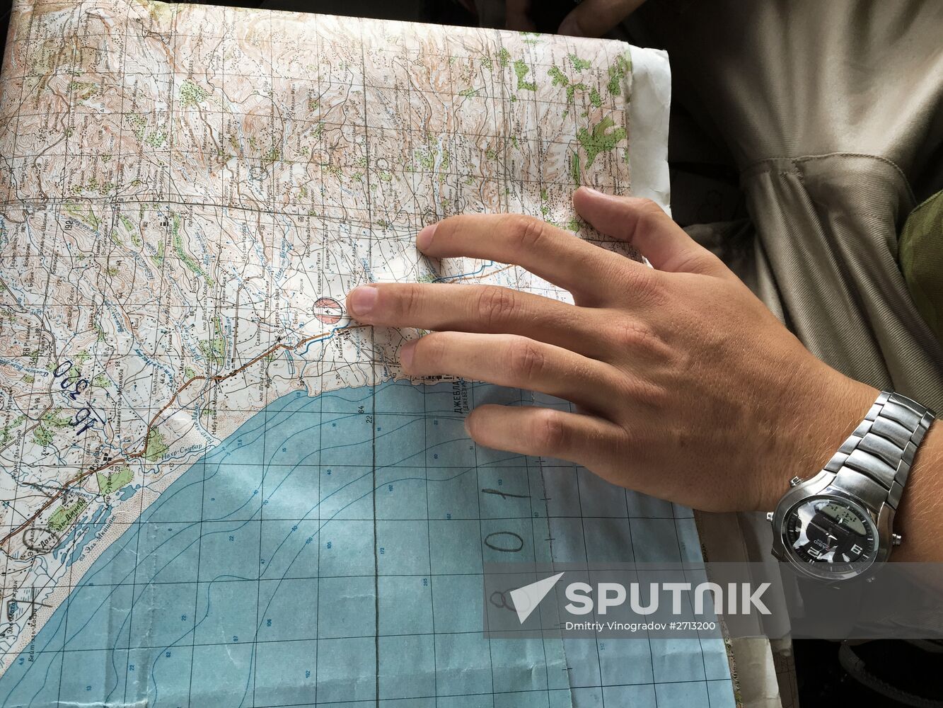 Russia uses helicopters in the operation against the IS in Syria