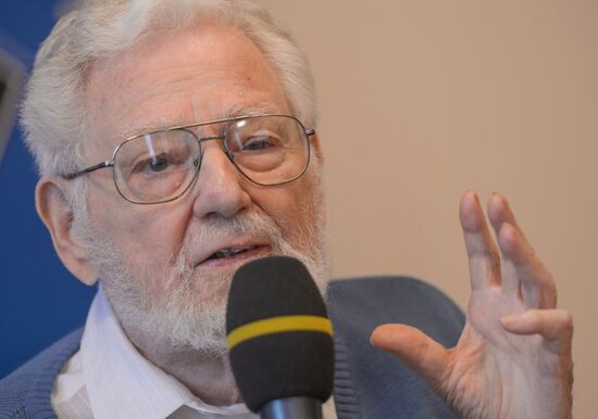 News conference by American political scientist William Blum