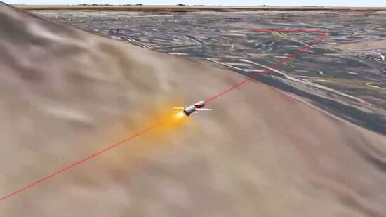 Caspian Flotilla ships fire missiles to attack ISIL positions in Syria