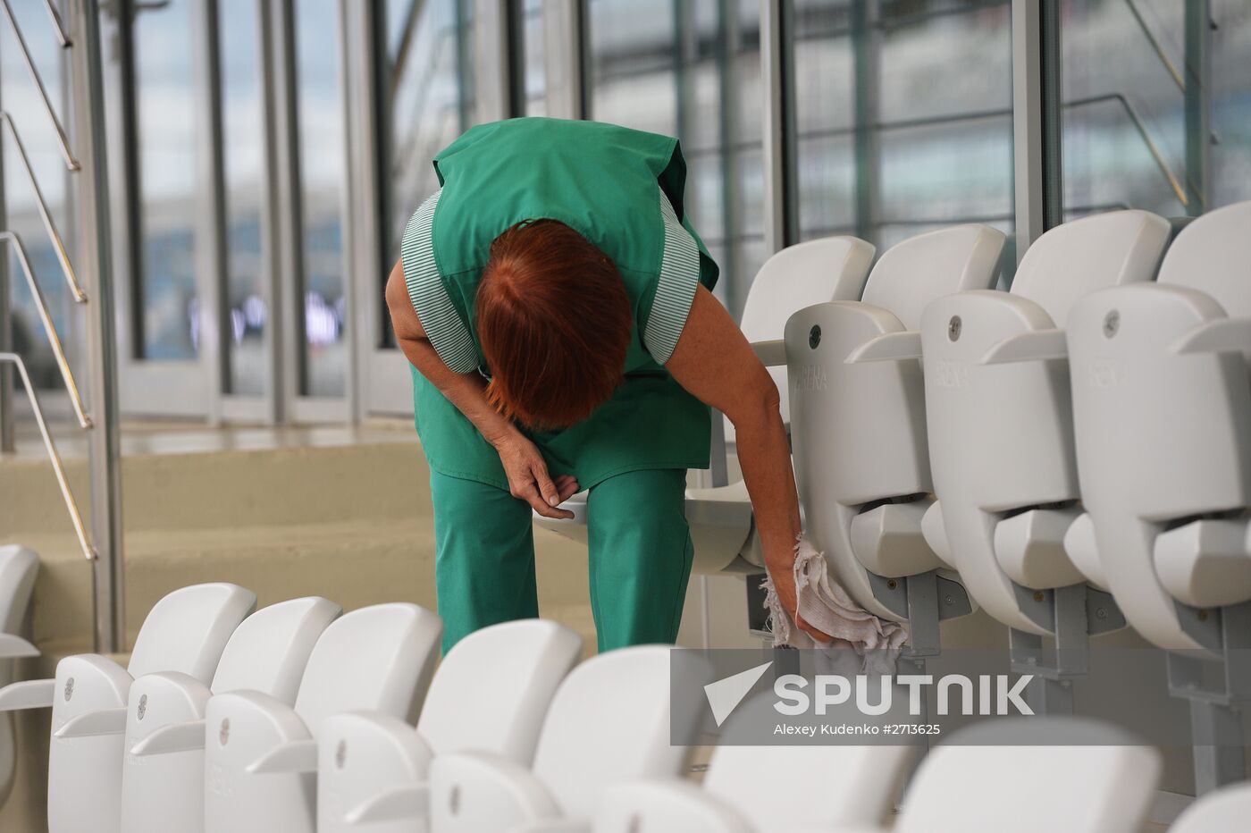 Preparation for Formula 1 Russian Grand Prix