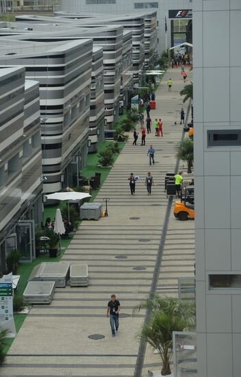 Preparation for Formula 1 Russian Grand Prix