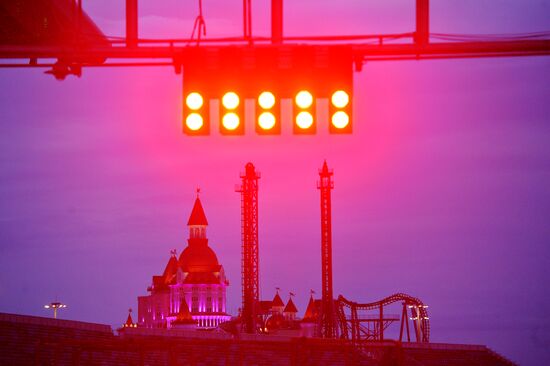 Preparation for Formula 1 Russian Grand Prix