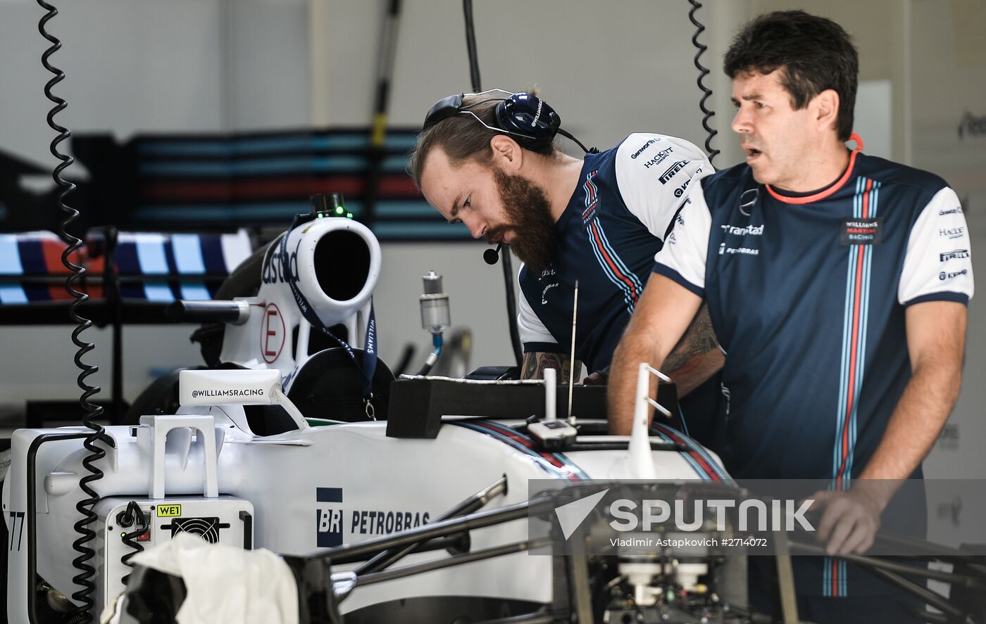 Preparations for Russian stage of Formula One World Championship