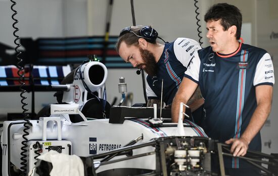 Preparations for Russian stage of Formula One World Championship