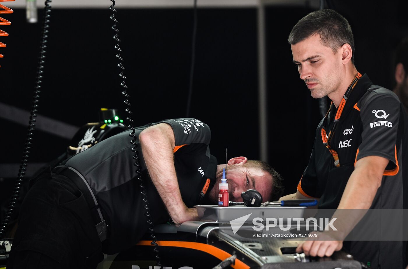 Preparations for Russian stage of Formula One World Championship