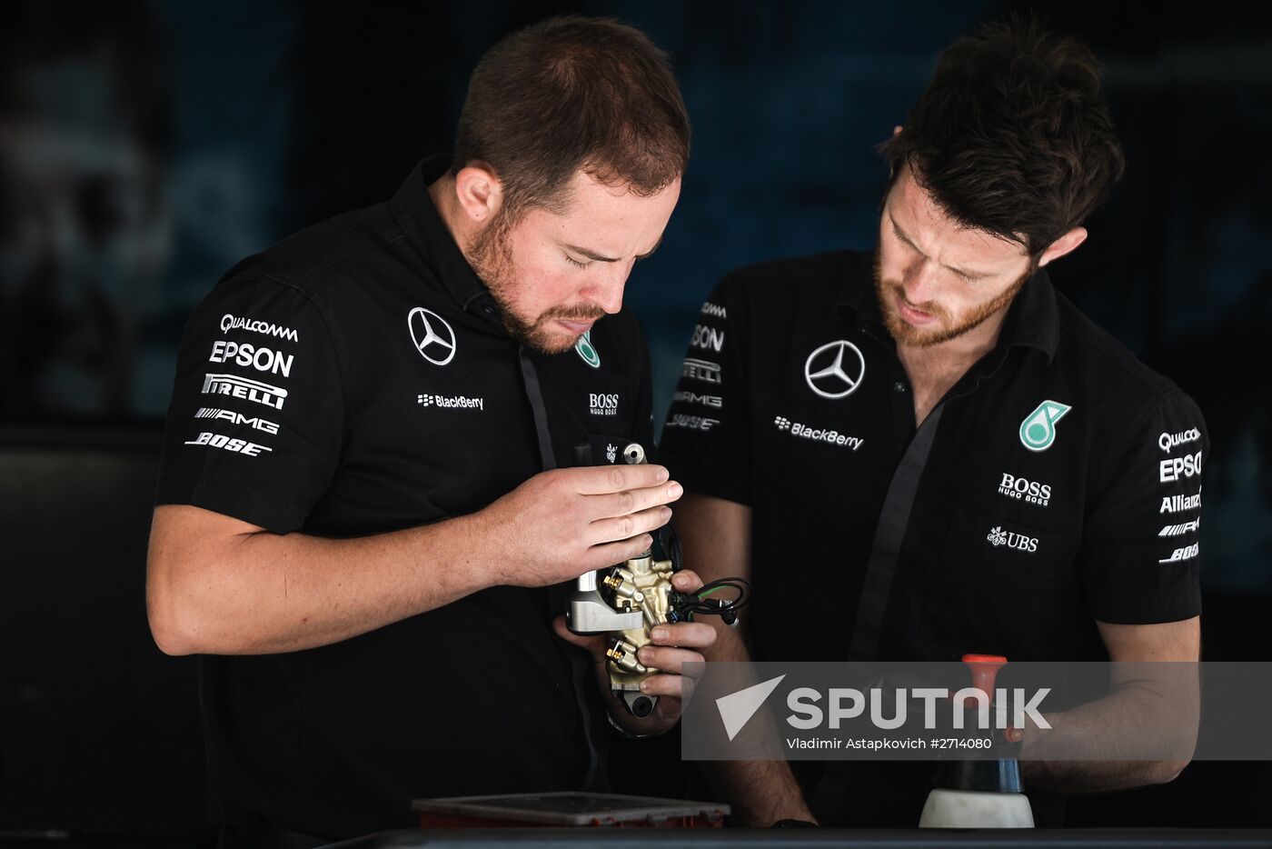 Preparations for Russian stage of Formula One World Championship