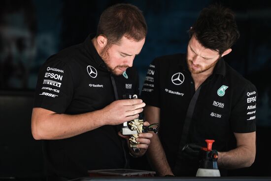 Preparations for Russian stage of Formula One World Championship
