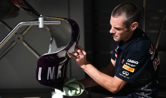 Preparations for Russian stage of Formula One World Championship
