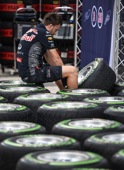 Preparations for Russian stage of Formula One World Championship