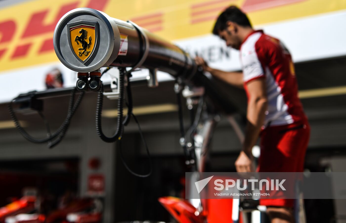 Preparations for Russian stage of Formula One World Championship