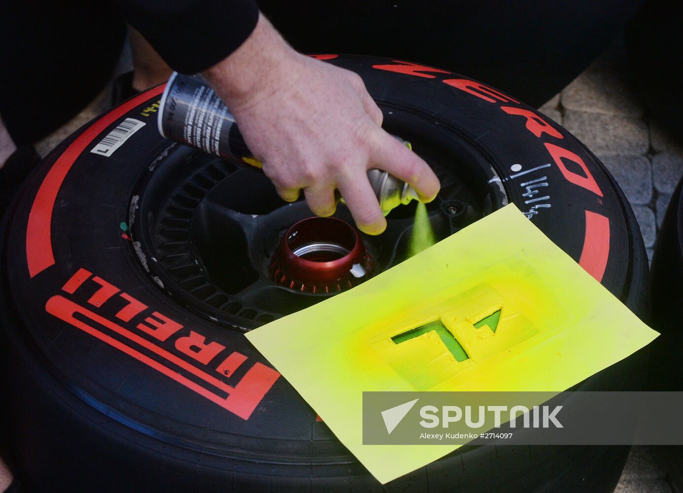 Preparations for Russian stage of Formula One World Championship