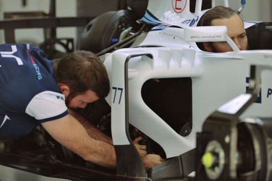 Preparations for Russian stage of Formula One World Championship