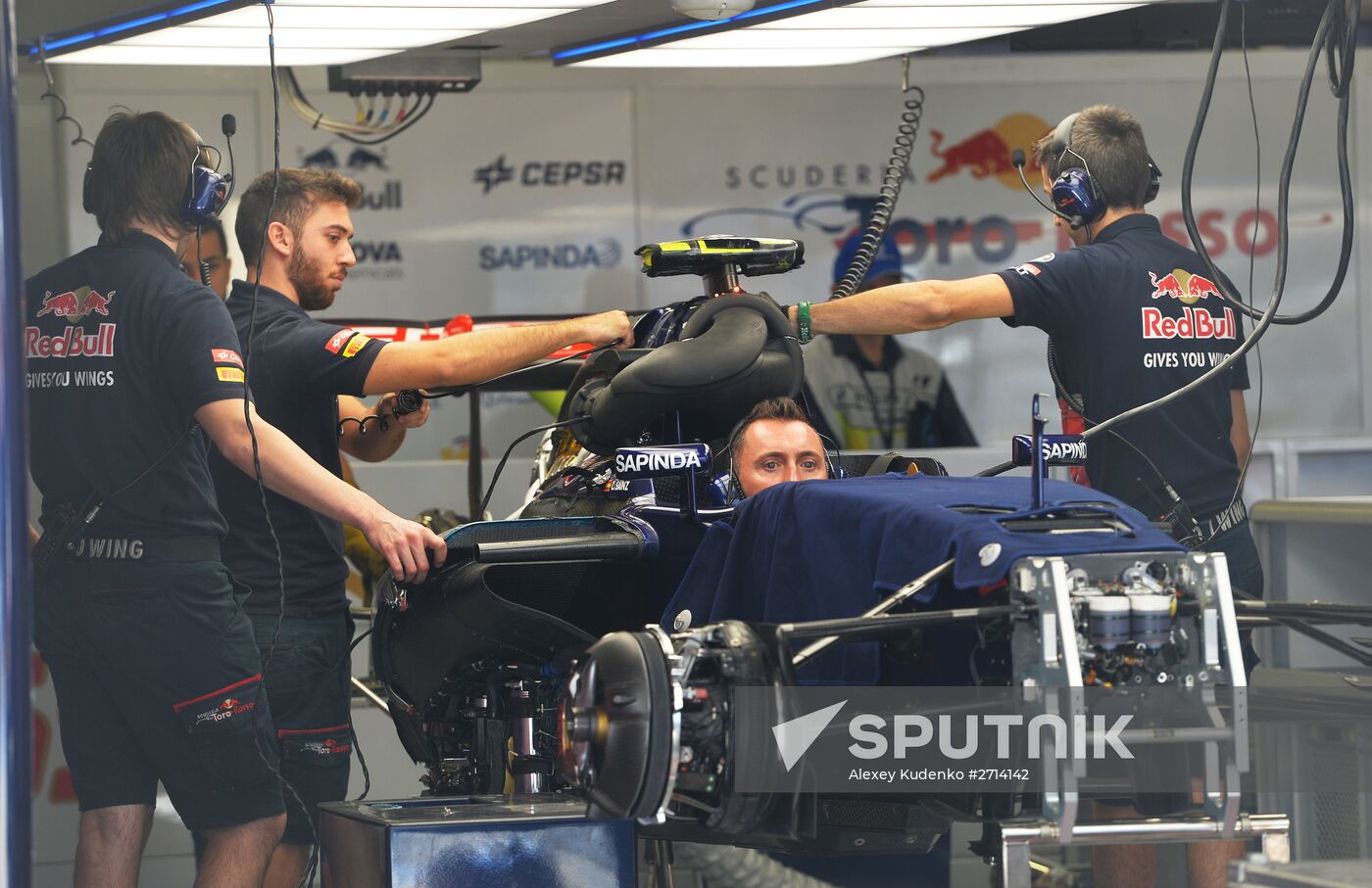 Preparations for Russian stage of Formula One World Championship
