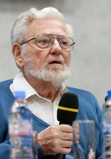 News conference by American political scientist William Blum