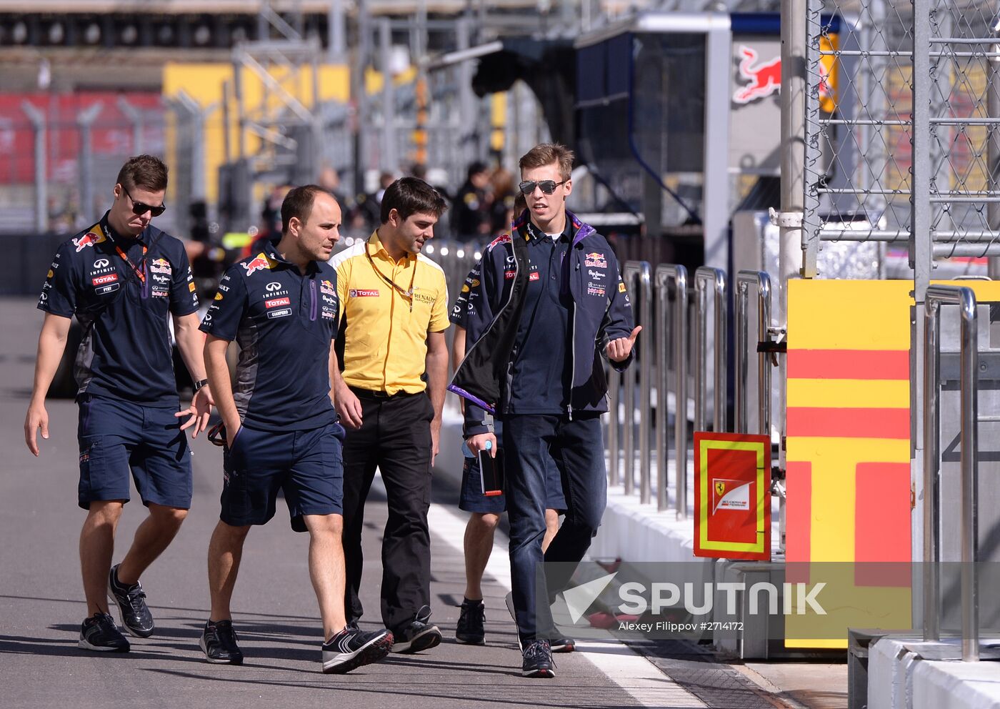Preparations for Russian stage of Formula One World Championship