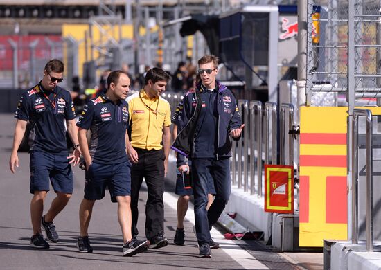 Preparations for Russian stage of Formula One World Championship